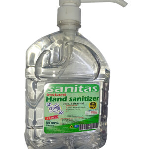 Sanitas Instant Alcohol Hand Sanitizer, Liquid, 1 pc, 1 Litre